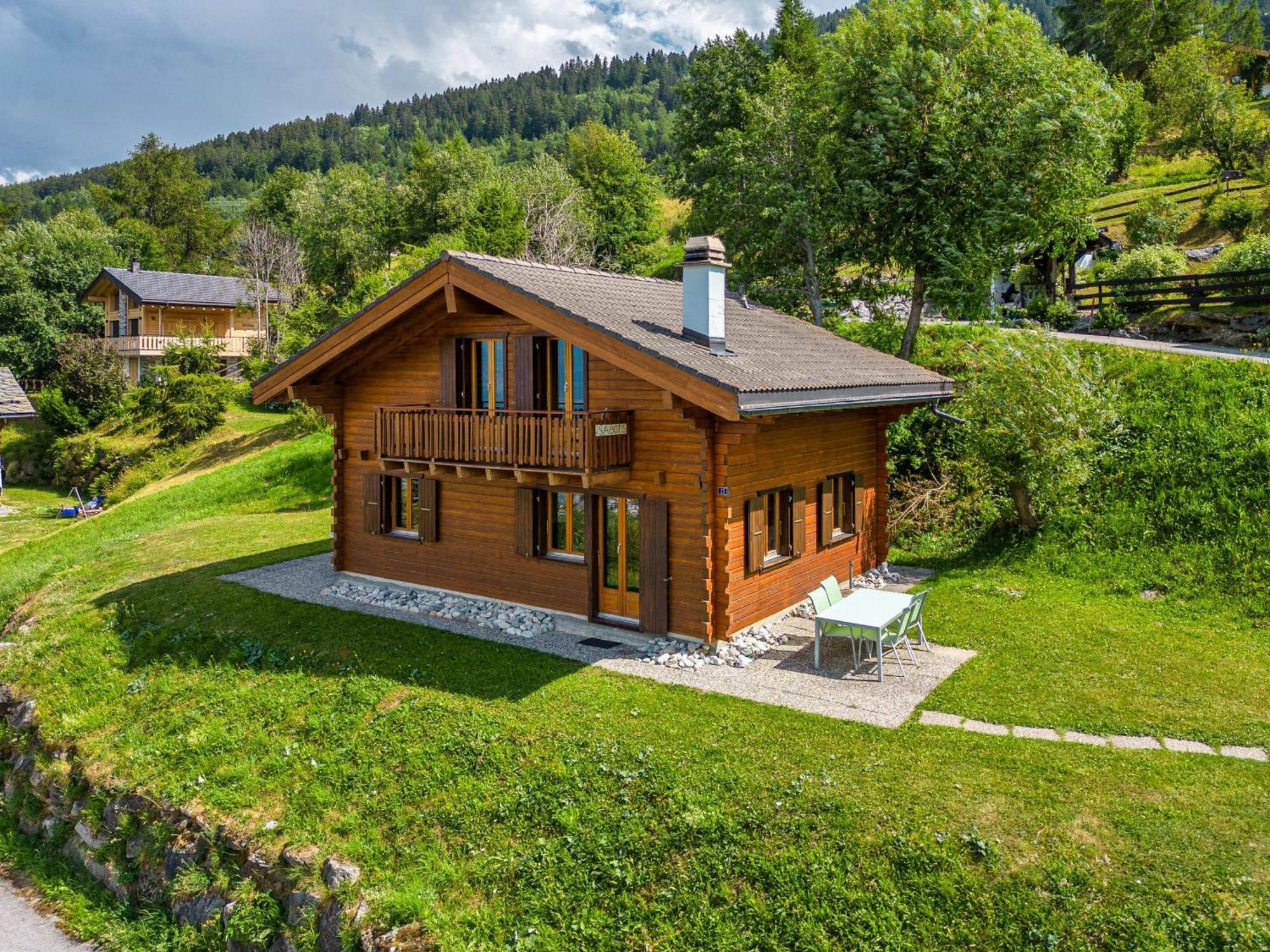 Villa Les 2 Sabots Nendaz Exterior foto