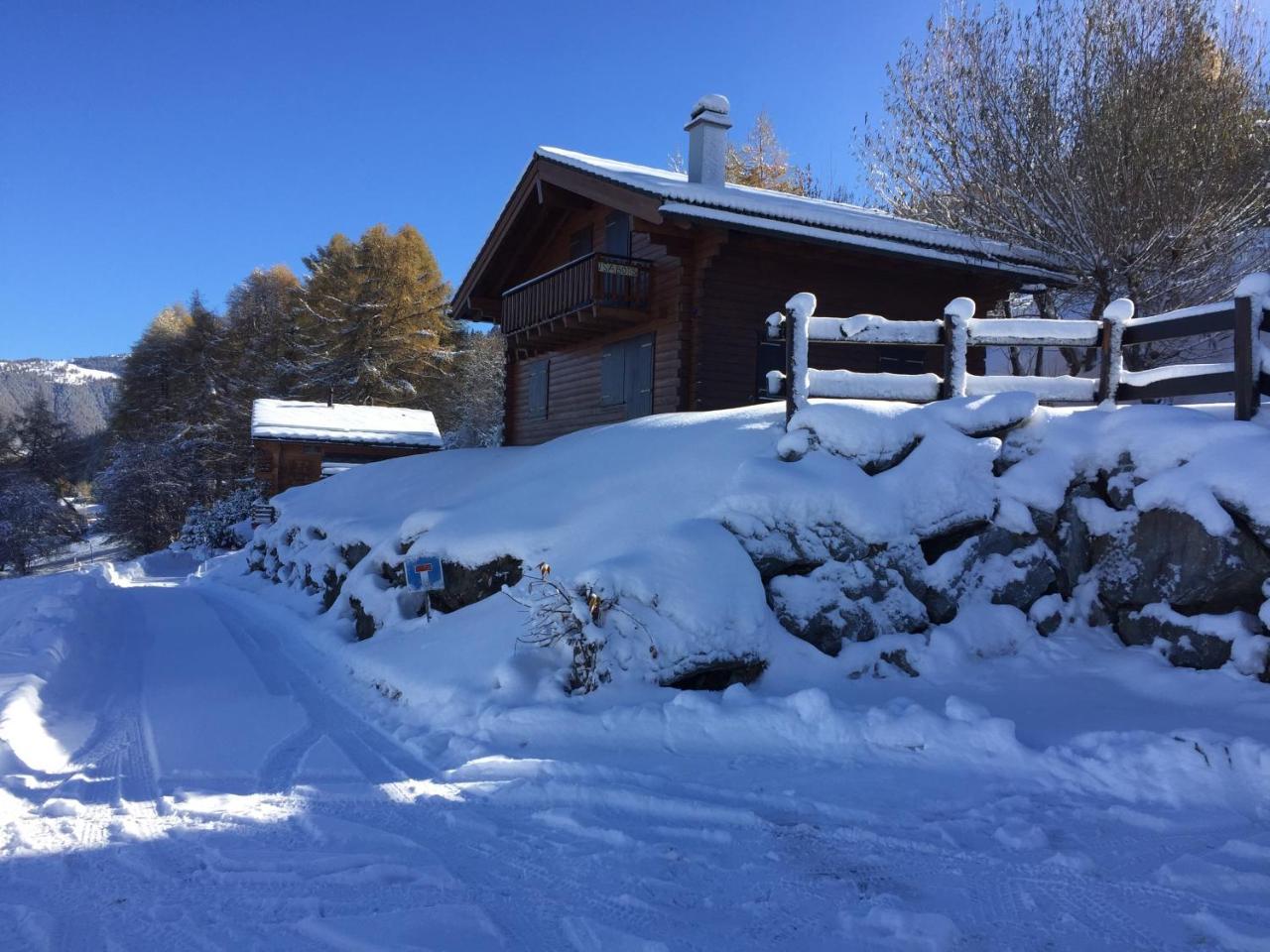 Villa Les 2 Sabots Nendaz Exterior foto