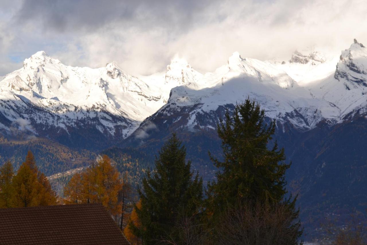 Villa Les 2 Sabots Nendaz Exterior foto